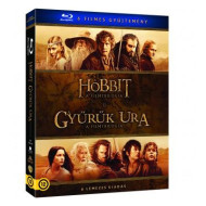 Hobbit és Gyűrűk Ura trilógia egyben (6 Blu-Ray)