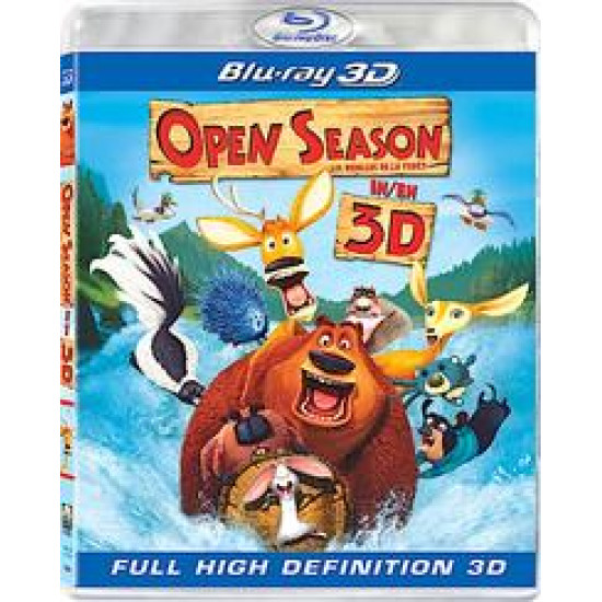 OPEN SEASON Nagyon Vadon  3D (BLU-RAY) (BLU-RAY 3-D) | Lemezkuckó CD bolt