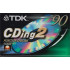 TDK Cding 2 Chrome 90 audio kazetta