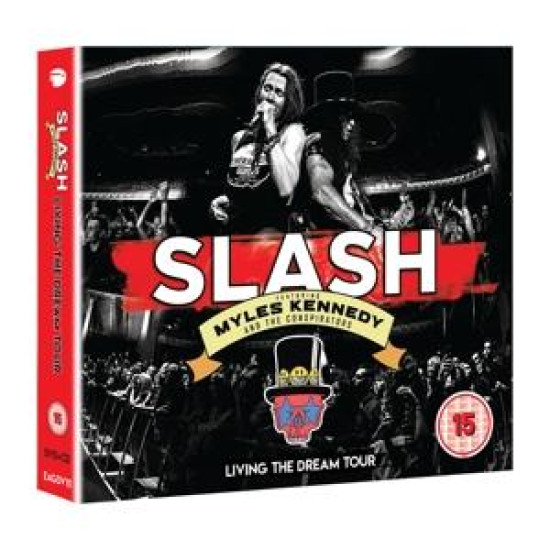 Slash Featuring Myles Kennedy and the Conspirators Living The Dream Tour 2CD+DVD (CD) | Lemezkuckó CD bolt