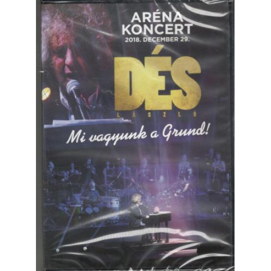 Dés László Mi vagyunk a Grund! - Aréna koncert 2018. december 29. (DVD) | Lemezkuckó CD bolt