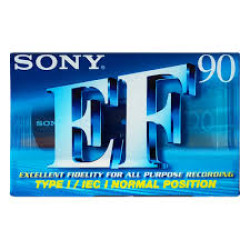 Sony EF 90 Audio kazetta