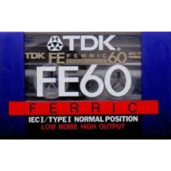 TDK FE 60 audio kazetta