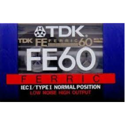 TDK FE 60 audio kazetta