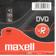 Maxell DVD-R 16X Lemez