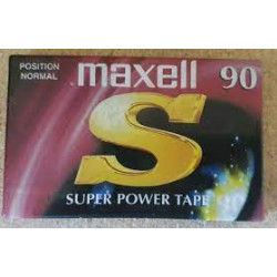Maxell S 90 audio kazetta
