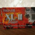 Maxell XL II 60 perces Chromdioxid audio kazetta