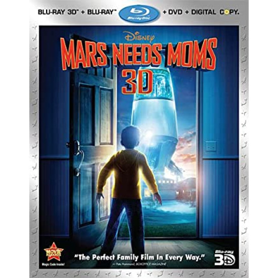 MARS NEEDS MOMS 3D (BLU-RAY) (BLU-RAY 3-D) | Lemezkuckó CD bolt