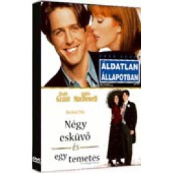 ÁLDATLAN ÁLLAPOT/ NÉGY ESKÜVŐ ÉS EGY TEMETÉS /Andie MacDowell, Hugh Grant, Robin Williams, Julianne Moore/