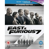 FAST & FURIOUS 7 ( HALÁLOS IRAMBAN 7 ) BR+DIGITAL HD ULTRAVIOLET (EXTENDED EDITION) (BLU-RAY) 