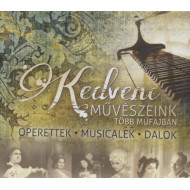 Kedvenc művészeink több műfajban (médiakönyv 3 CD-vel)