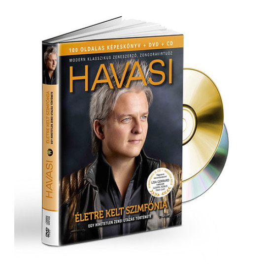HAVASI ÉLETRE KELT SZINFÓNIA ((Könyv+CD/DVD) (CD) | Lemezkuckó CD bolt