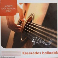 MINDEN IDŐK KEDVENC ZENÉI - KESERÉDES BALLADÁK CD, KÖNYV