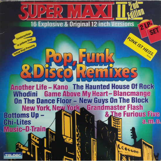 Various Super Maxi II (Pop, Funk & Disco Remixes) (Vinyl LP) | Lemezkuckó CD bolt