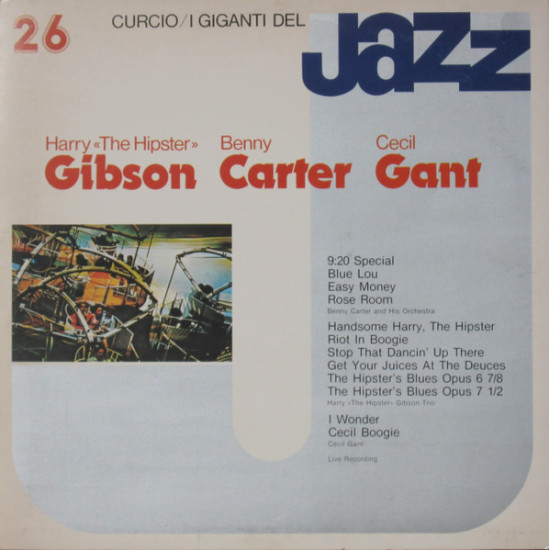 Harry "The Hipster" Gibson / Benny Carter  I Giganti Del Jazz Vol. 26 (Vinyl LP) | Lemezkuckó CD bolt