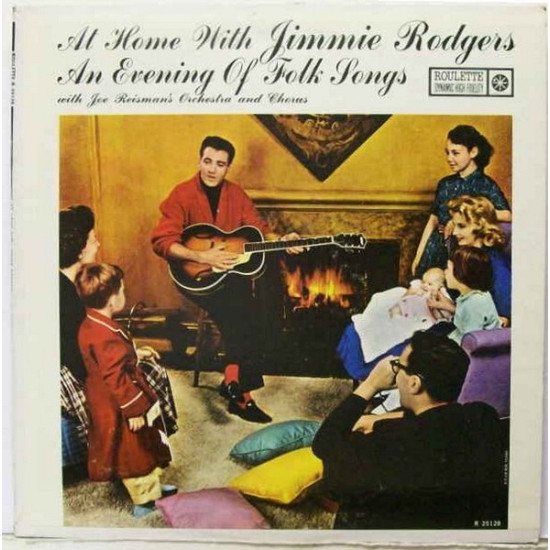 Jimmie Rodgers At Home With Jimmie Rodgers - An Evening Of Folk Songs (Vinyl LP) | Lemezkuckó CD bolt