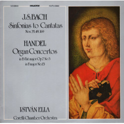 Sinfonias to Cantatas Nos. 35, 49, 169 / Organ Concertos Op. 7 No. 3; No. 13