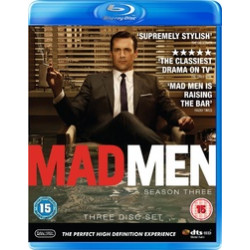 MAD MEN SEASON THREE (REKLÁMÖRÜLTEK 3. ÉVAD) (BLU-RAY) (3 BR)