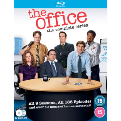 THE OFFICE COMPLETE SERIES (A HIVATAL) (BLU-RAY) (34 DISC SET)