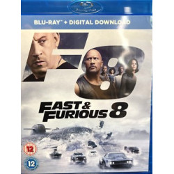 FAST & FURIOUS 8 (HALÁLOS IRAMBAN 8.) (BR+DIGITAL DOWNLOAD) (BLU-RAY)