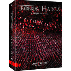 TRÓNOK HARCA A TELJES 1-4 ÉVAD (4DVD)