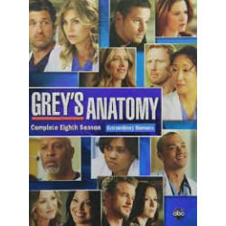 GREY'S ANATOMY COMPLETE EIGHT SEASON (A GRACE KLINIKA 8. ÉVAD)