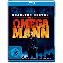 DER OMEGA MANN (AZ OMEGA EMBER) (BLU-RAY)