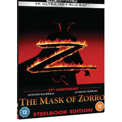 THE MASK OF ZORRO (ZORRO ÁLARCA) (4K ULTRA HD + BLU-RAY )(BLU-RAY) (STEELBOOK EDITION)