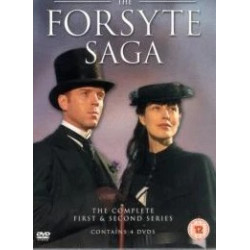 THE FORSYTE SAGA THE COMPLETE FIRST & SECOND SERIAS ( 4 DVD SET)