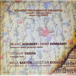 Fantasia In F Minor, Orchestral Version - Symphonic Finale - Five Songs, BB 71, Op. 15, For Voice And Orchestra