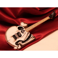 C.C. Deville BC Rich Skeleton custom guitar_mini gitár
