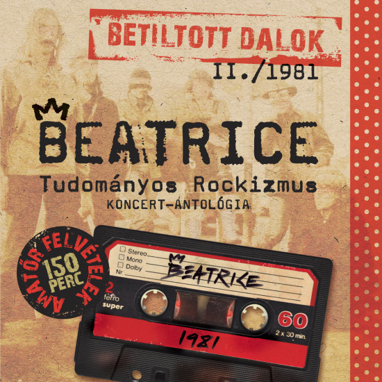 Beatrice Betiltott dalok II.  Tudományos Rockizmus (2CD) (CD) | Lemezkuckó CD bolt