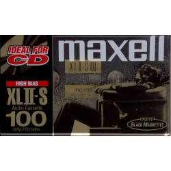 Maxell XL II-S 100 perces audio kazetta