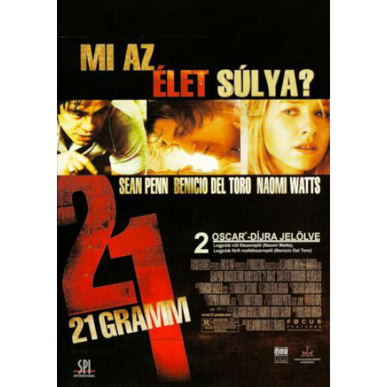 21 gramm (DVD) | Lemezkuckó CD bolt