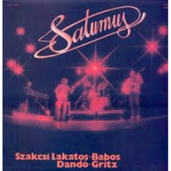 Saturnus Szakcsi Lakatos, Babos, Dandó, Gritz LP (Vinyl LP) | Lemezkuckó CD bolt