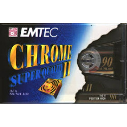 EMTEC Chrome Super Quality II 90 audio kazetta
