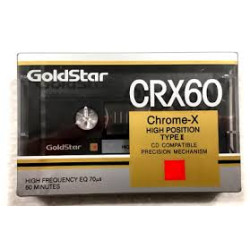 GoldStar CRX60 audio kazetta