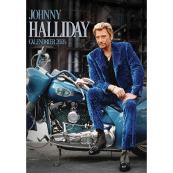 Johnny Halliday 2026 falinaptár /A3