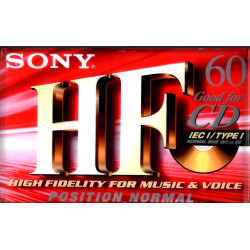 Sony HF 60 Audio kazetta
