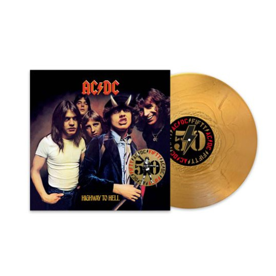 AC/DC HIGHWAY TO HELL Gold coloured Lp (Vinyl LP) | Lemezkuckó CD bolt