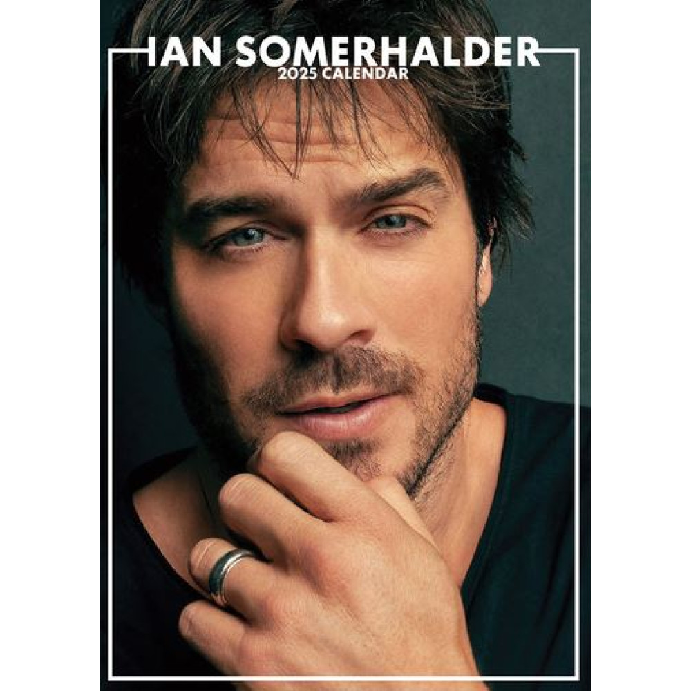 Naptárak, poszterek Ian Somerhalder 2025 naptár Ian Somerhalder