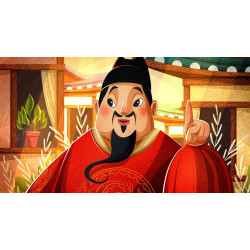 A kisfiú meg az üres virágcserép diafilm