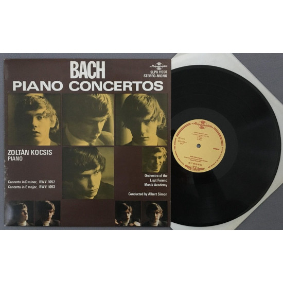 Kocsis Zoltán Bach - Orchestra Of The Liszt Ferenc Music Academy, Albert Simon ‎– Piano Concertos (Vinyl LP) | Lemezkuckó CD bolt