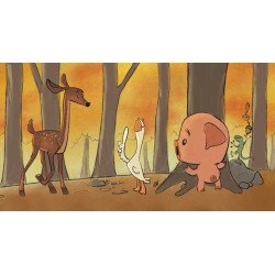 Malac és Liba kirándul (Malac és Liba) diafilm