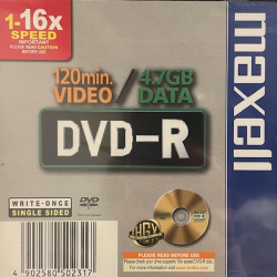 Maxell DVD-R 1-16x 120m