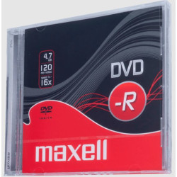 Maxell DVD-R 4.7gb 120m 16x slim
