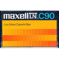 Maxell LN C90 audio kazetta