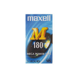 Maxell 180 VHS Videokazetta