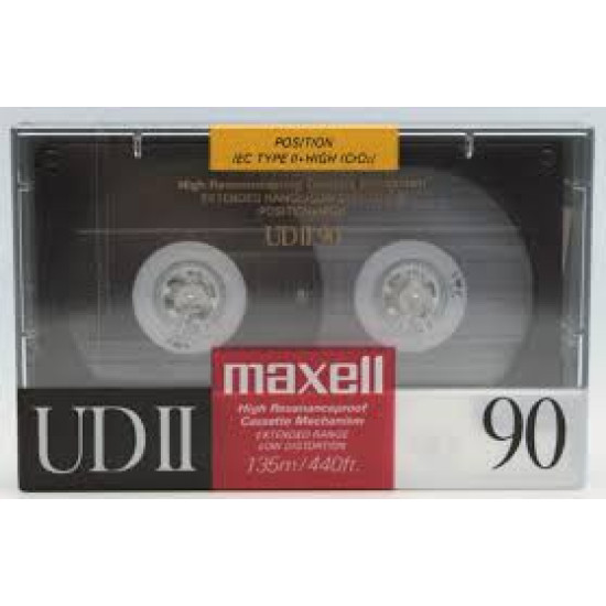 Maxell UD II CD 90 Maxell UD II CD 90 audio kazetta (Audio Cassette) | Lemezkuckó CD bolt