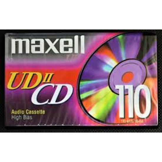 Maxell UD II CD 110 audio kazetta (Audio Cassette) | Lemezkuckó CD bolt